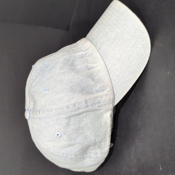 Kbethos Classics , Blank Light Denim Wash Ball Cap. - Picture 3 of 7